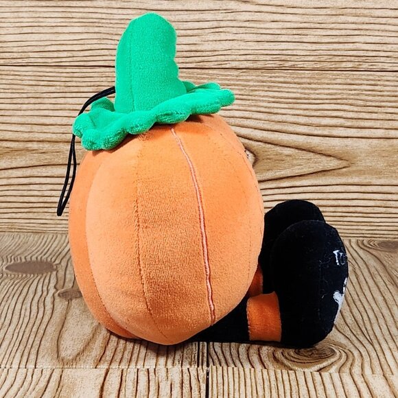 Vtg Eurpsville Eurps Halloween Pumpkin Anthropomorphic 2002 Plush Stuffed Doll - Picture 3 of 12